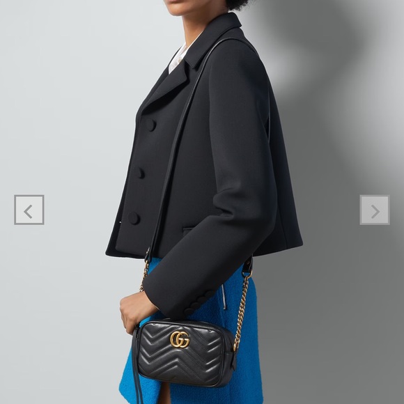Gucci GG Marmont Mini Shoulder Bag - Picture 11 of 11